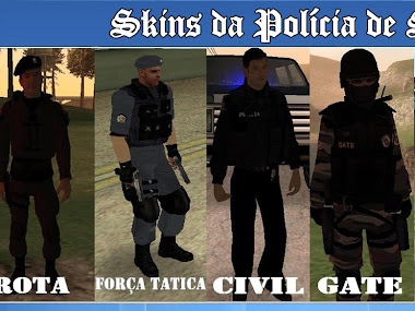 Skins da Polícia de São Paulo